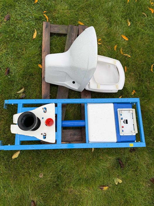 Stelaż podtynkowy w komplecie z miską WC