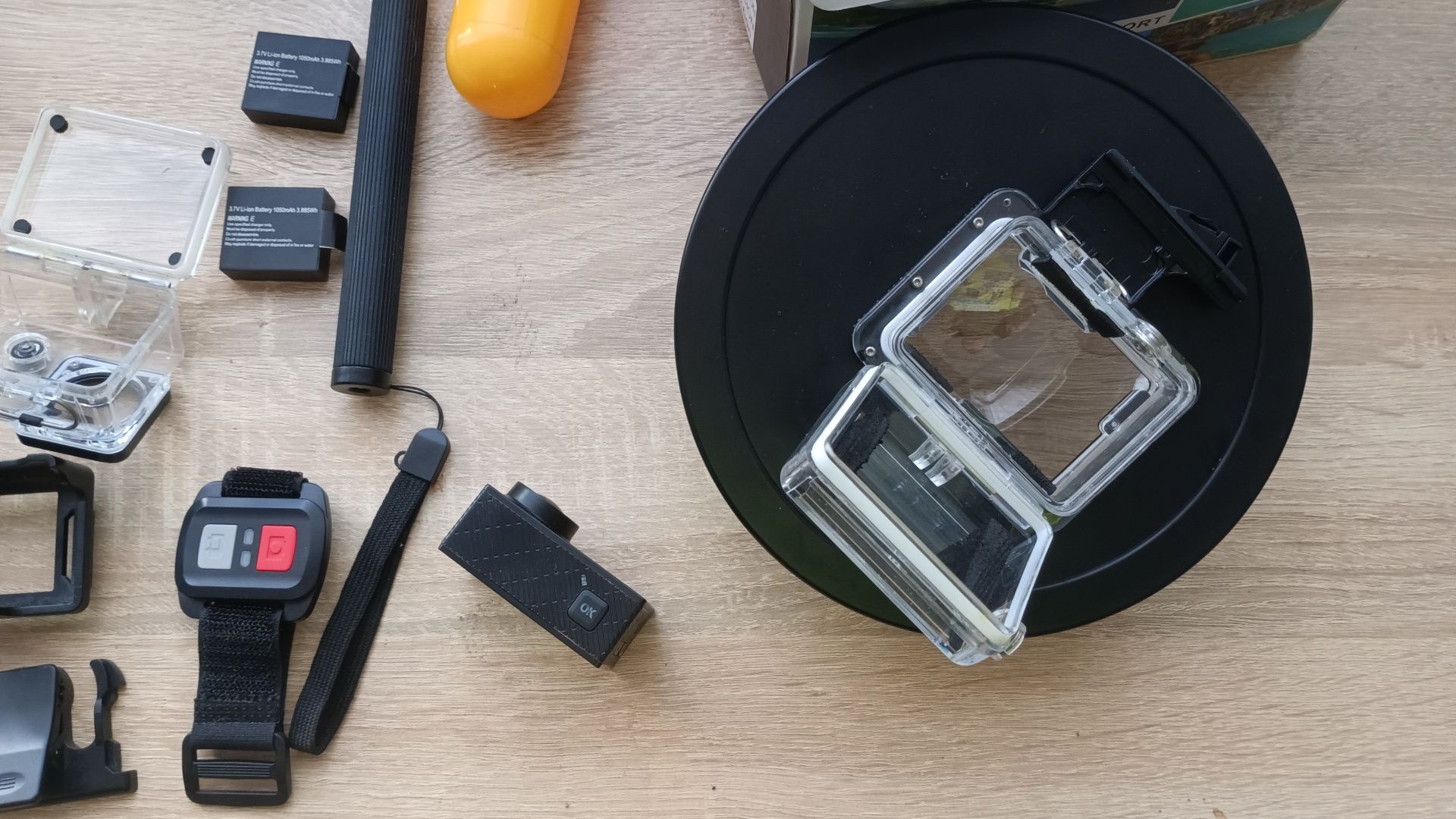 Camera sportowa NOVATEK 4K full zestaw XXXXL jak GoPro