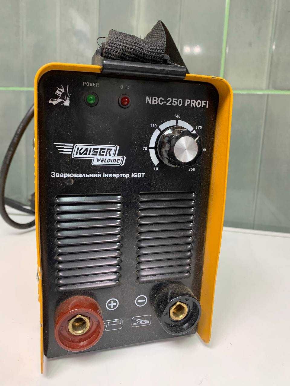 Зварювальний інвертор Kaiser Welding NBC- 250 PROF