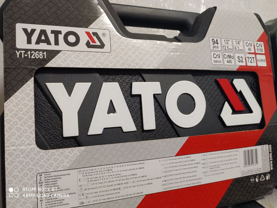 Набір інструментів Yato 94 пр. YT-12681