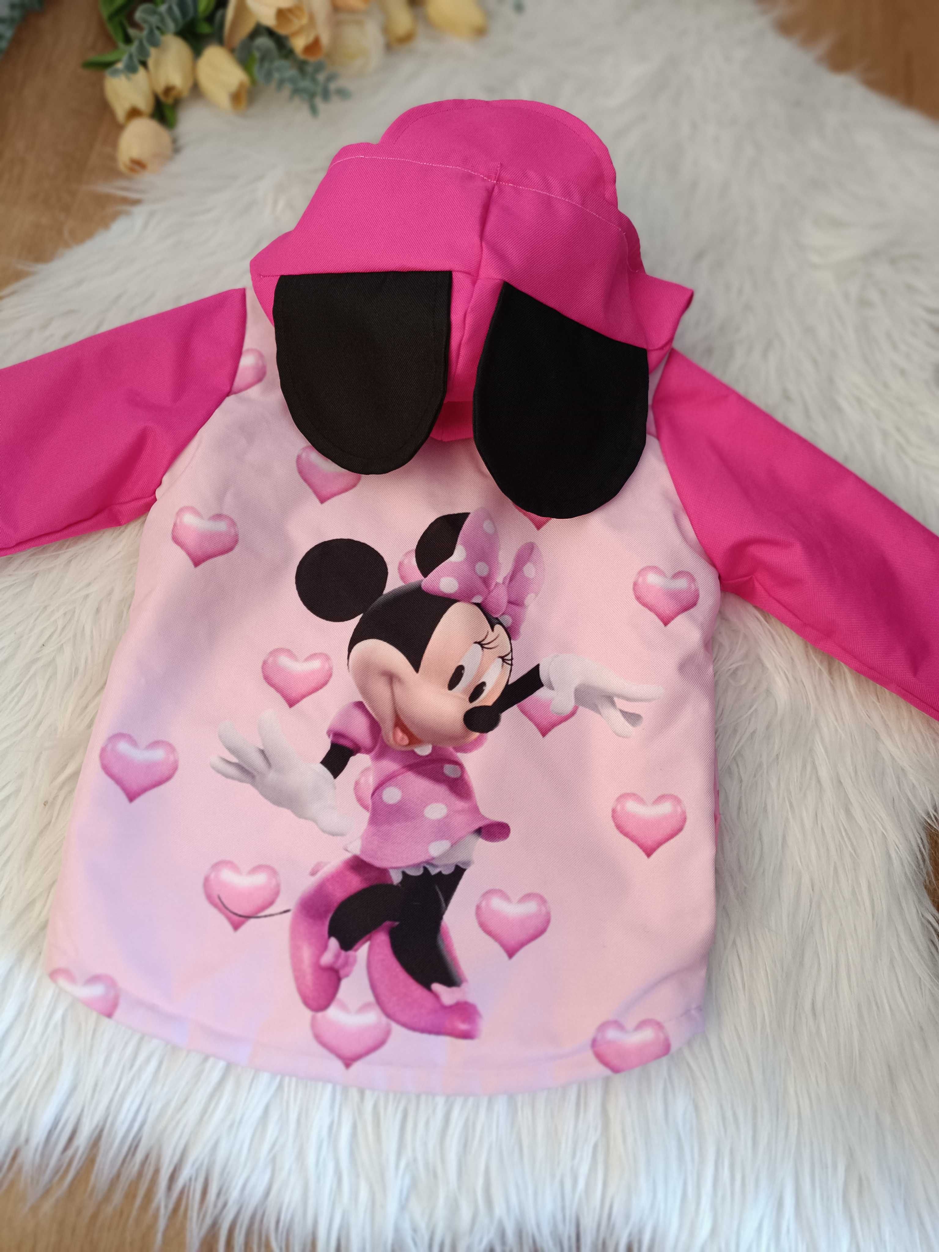 Sprzedam nową kurtkę przeciwdeszczowa z motywem Myszki Minnie