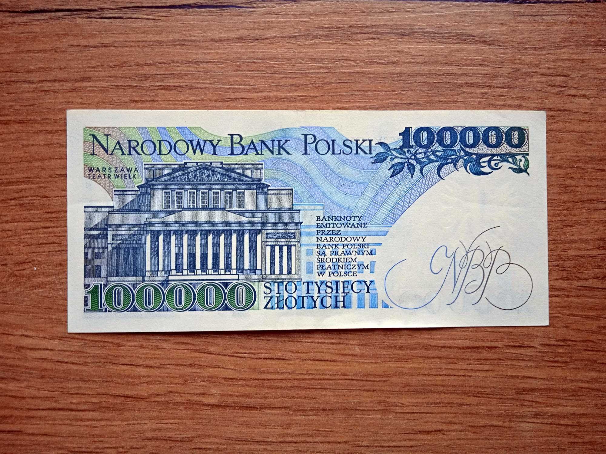 100000 zł 1990  T  st. 2+