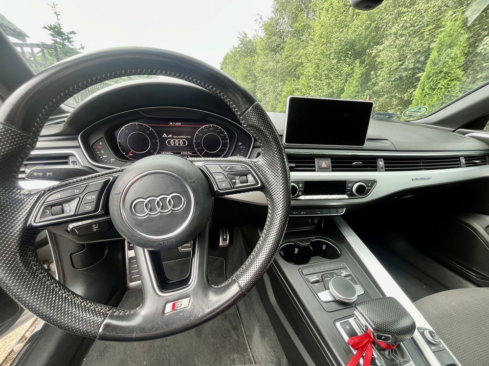 Audi A4 Avant Quattro B9 2.0TDI 190 KM 3xS-Line Matrix Virtual Cockpit