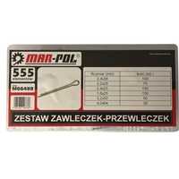 Zawleczki-Przewleczki Zestaw 555Szt