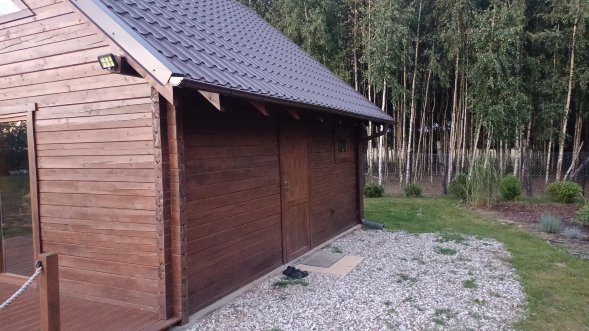 Całoroczny domek letniskowy z sauną i kominkiem