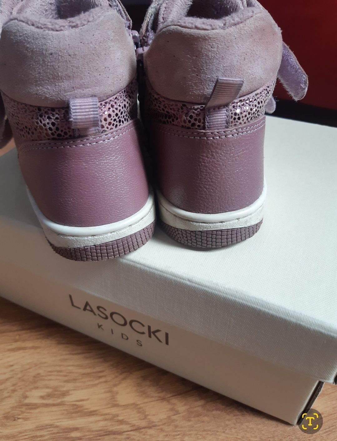 Buty trzewiki zimowe jesienne przejciowe Lasocki r 27 17,5cm