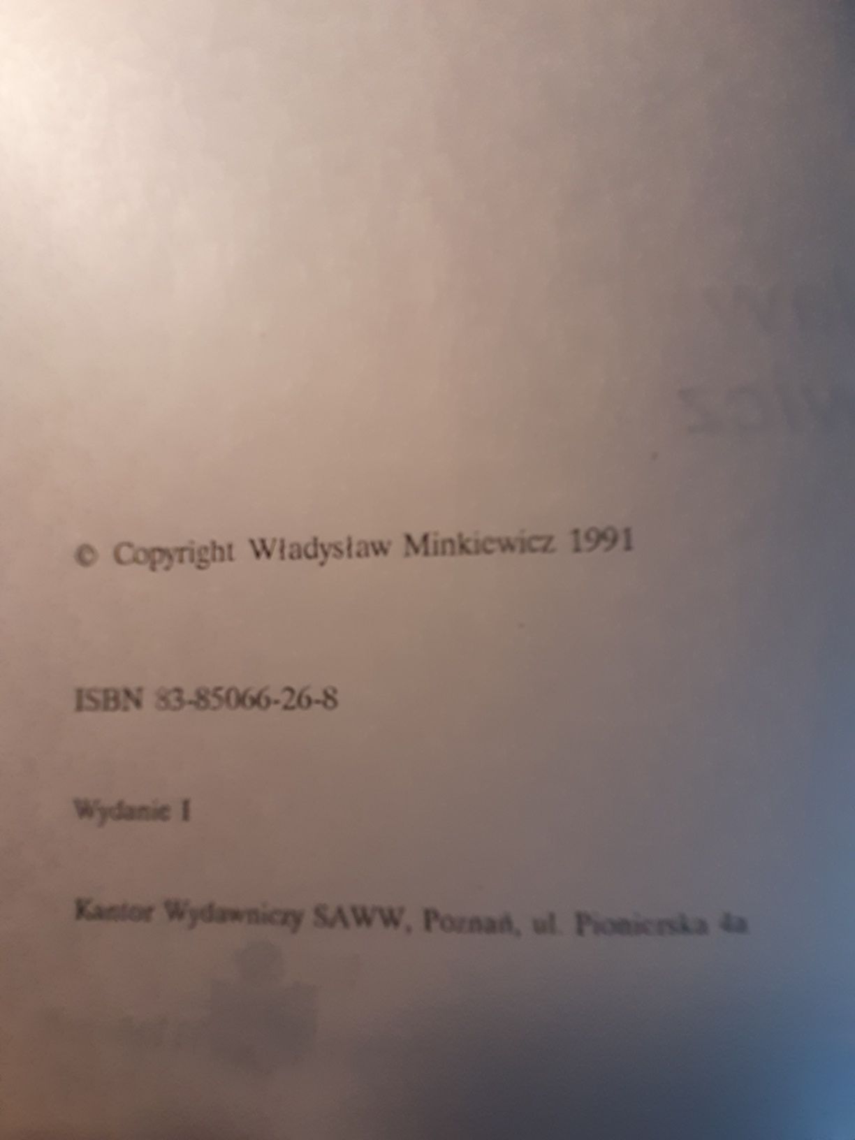 " Olimijska gorączka " Władysława Minkiewicza