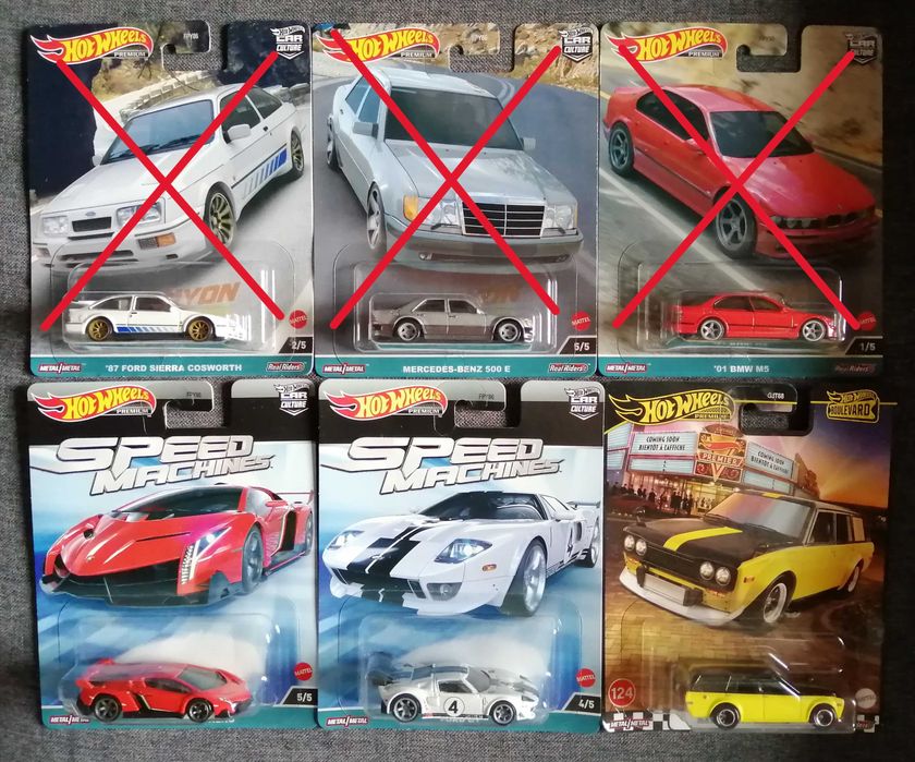 Hot wheels premium Novos