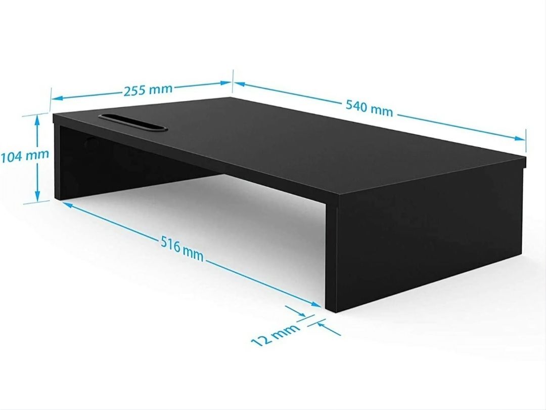 Podstawka pod monitor (Laptop, Drukarkę, itd.) Czarny