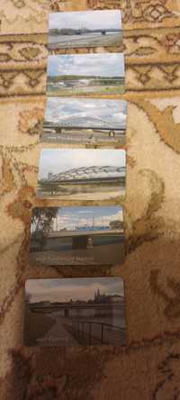 Karty mpk z mostami Krakowa