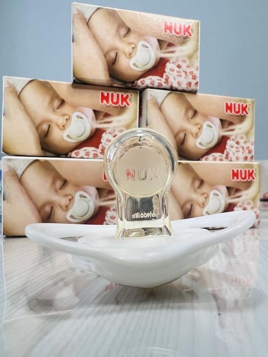 Пустушка BIBS 0-36 m De Lux Silicone - Vanilla nuk Соски пустушки MAM