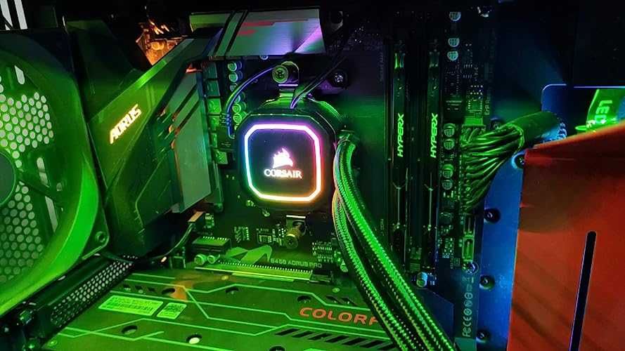 Corsair h115i rgb elite 280mm water cooler