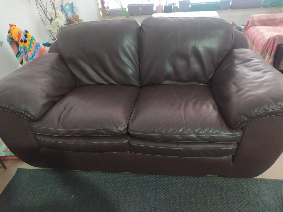 Sofá de pele como novo