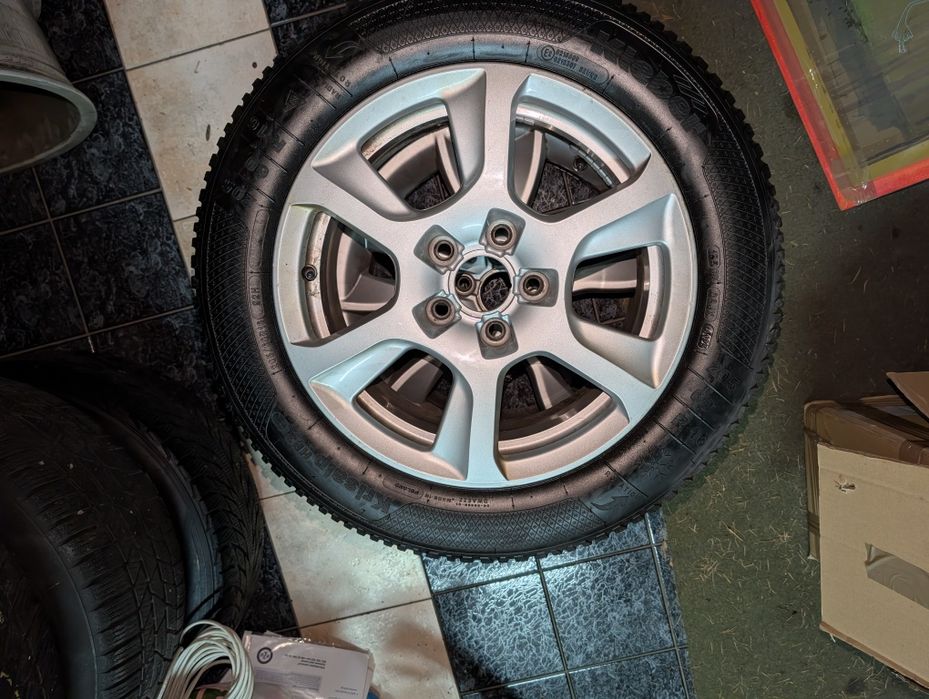 Alufelgi + opony zimowe 5x112 205/60 r16 AUDI