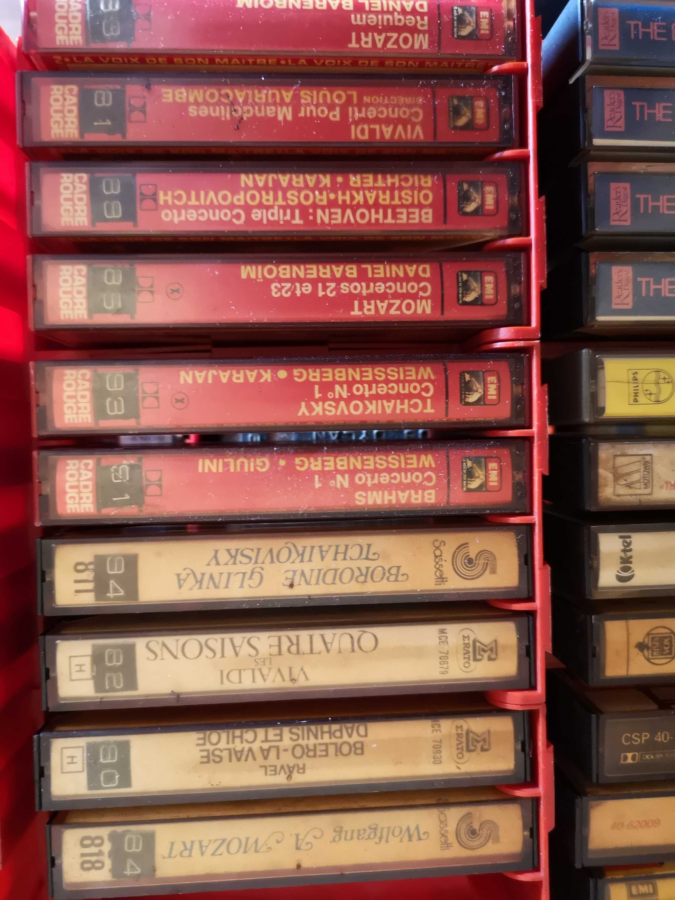 Cassetes de música antigas