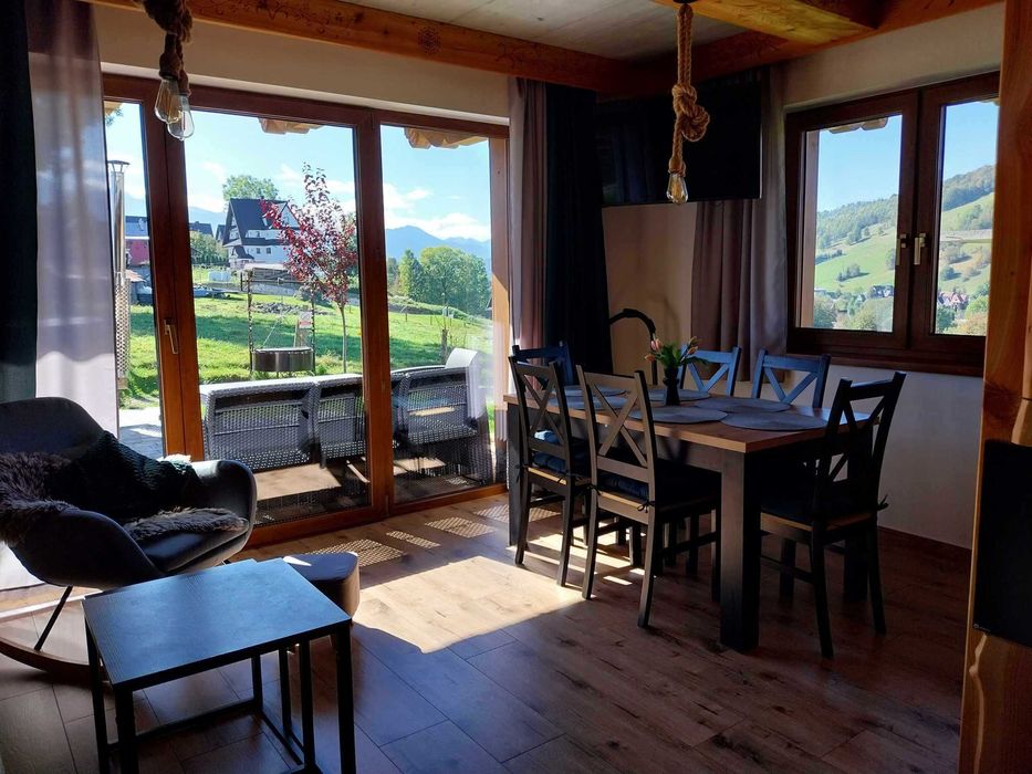 Ferie Domek w górach balia jacuzzi wolne domki na wyłączność Zakopane