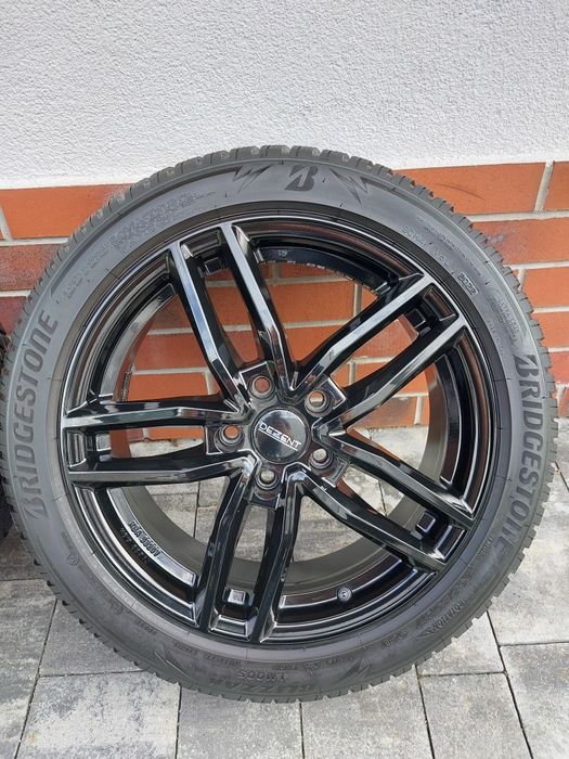 Felgi 17 DEZENT 5x112 7x17 et48 Bridgestone zimowe 205/50 17 DOT2022