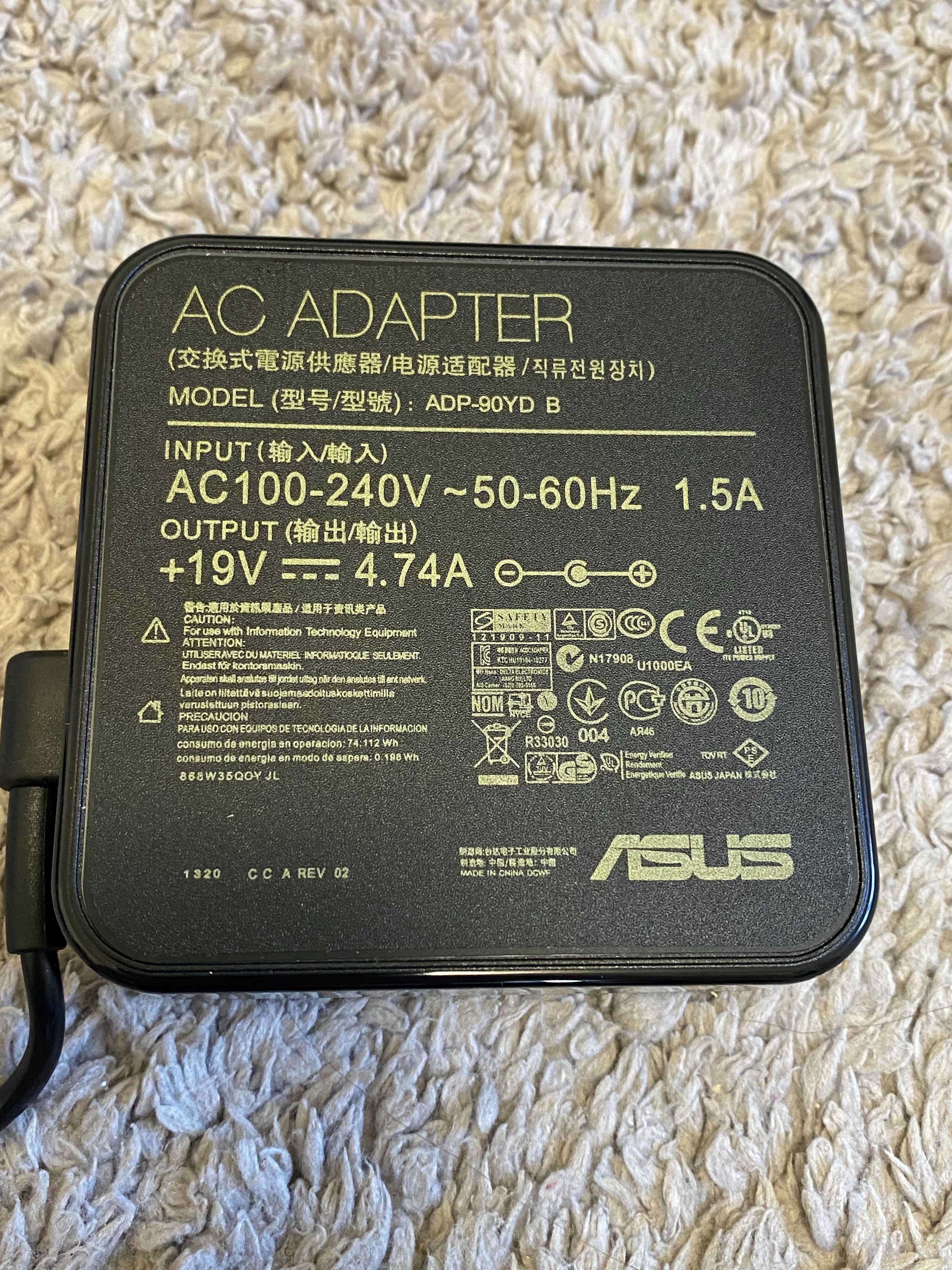 Блок питания для ноутбука ASUS 19V 4.74A 90W 5.5*2.5