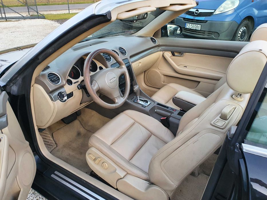 Audi A4 B6 Cabrio 1.8T LPG Automat Skóra Alu 18 cali Zamiana Zapraszam