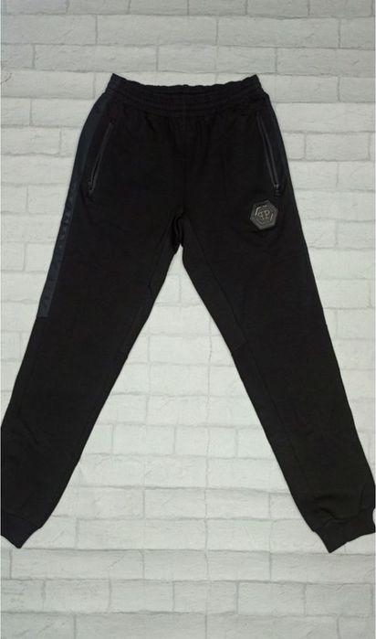 Спортивный костюм Philipp Plein чëрный без капюшона bt-56