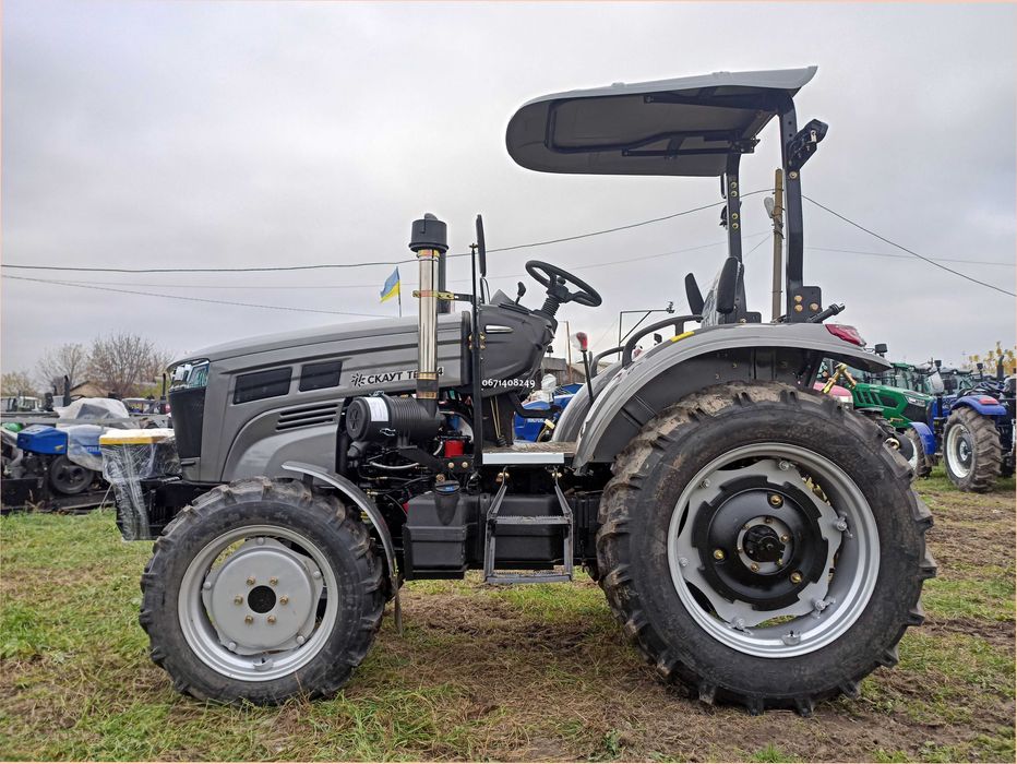 Доставка БЕЗКОШТОВНА мінітрактор Скаут ТЕ-504 SR з козирком