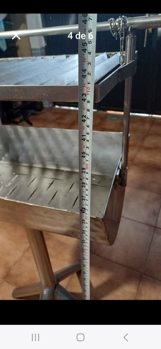 Churrasqueira em inox