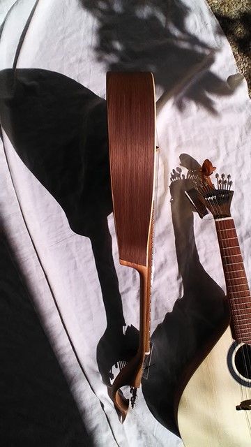 Guitarra portuguesa de fado - Lisboa ou de Coimbra + saco