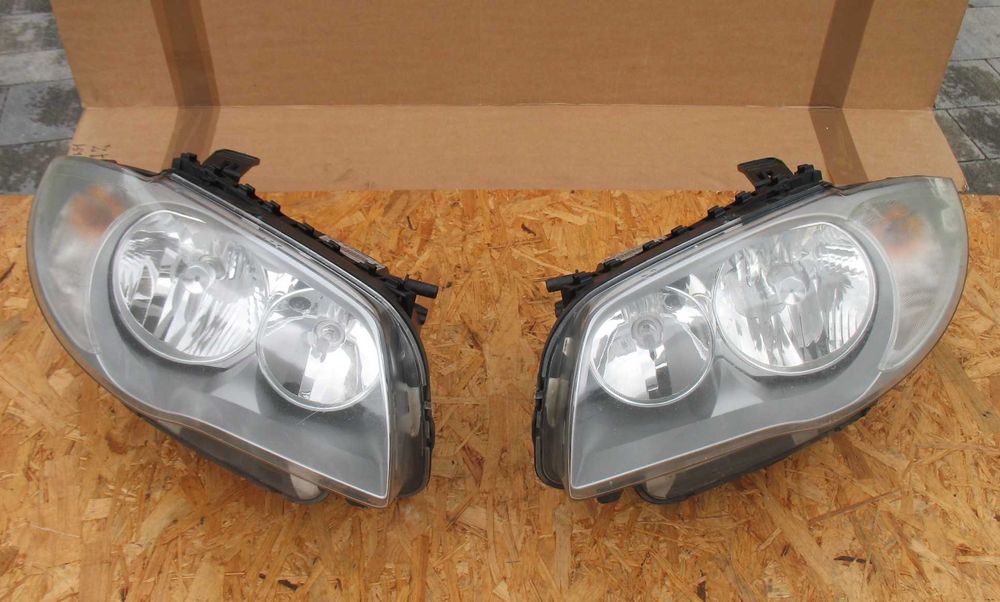 BMW 1 E87 E81 lampa lewa prawa przód komplet Oryginał OEM EU