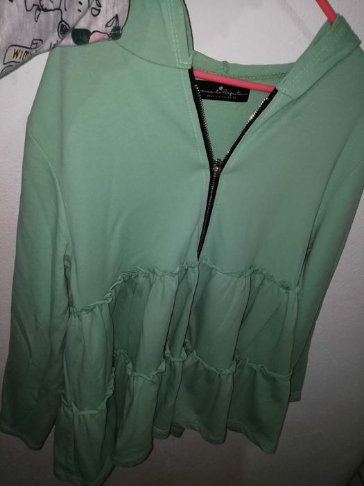 Casaco verde água novo