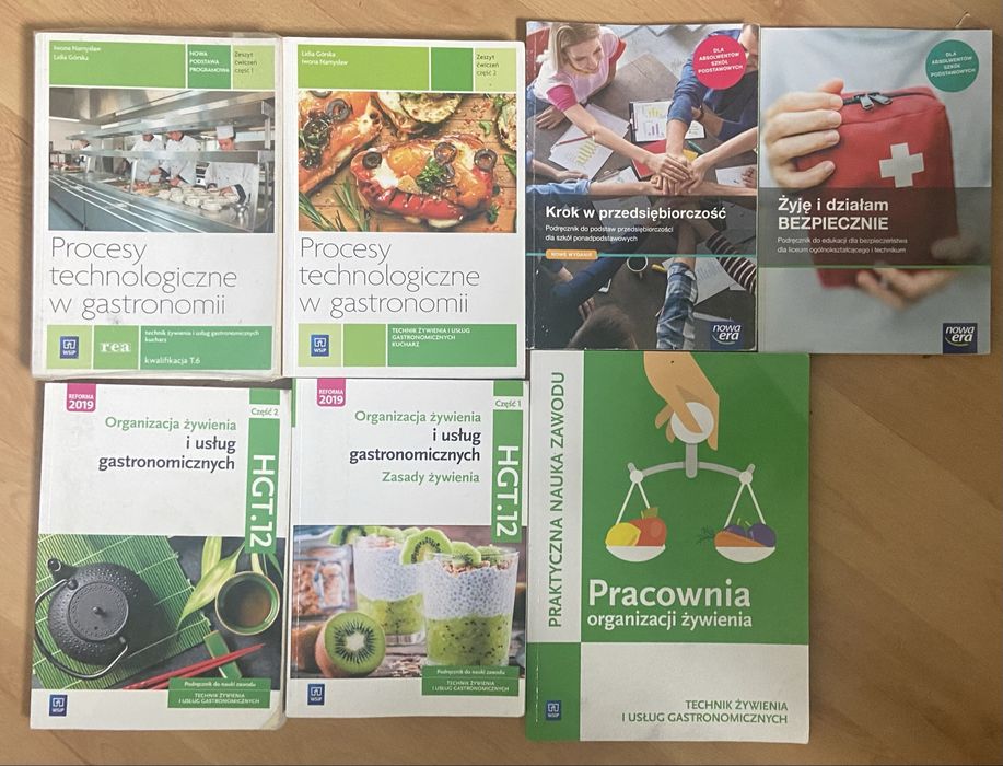Podręczniki Gastronomia itp