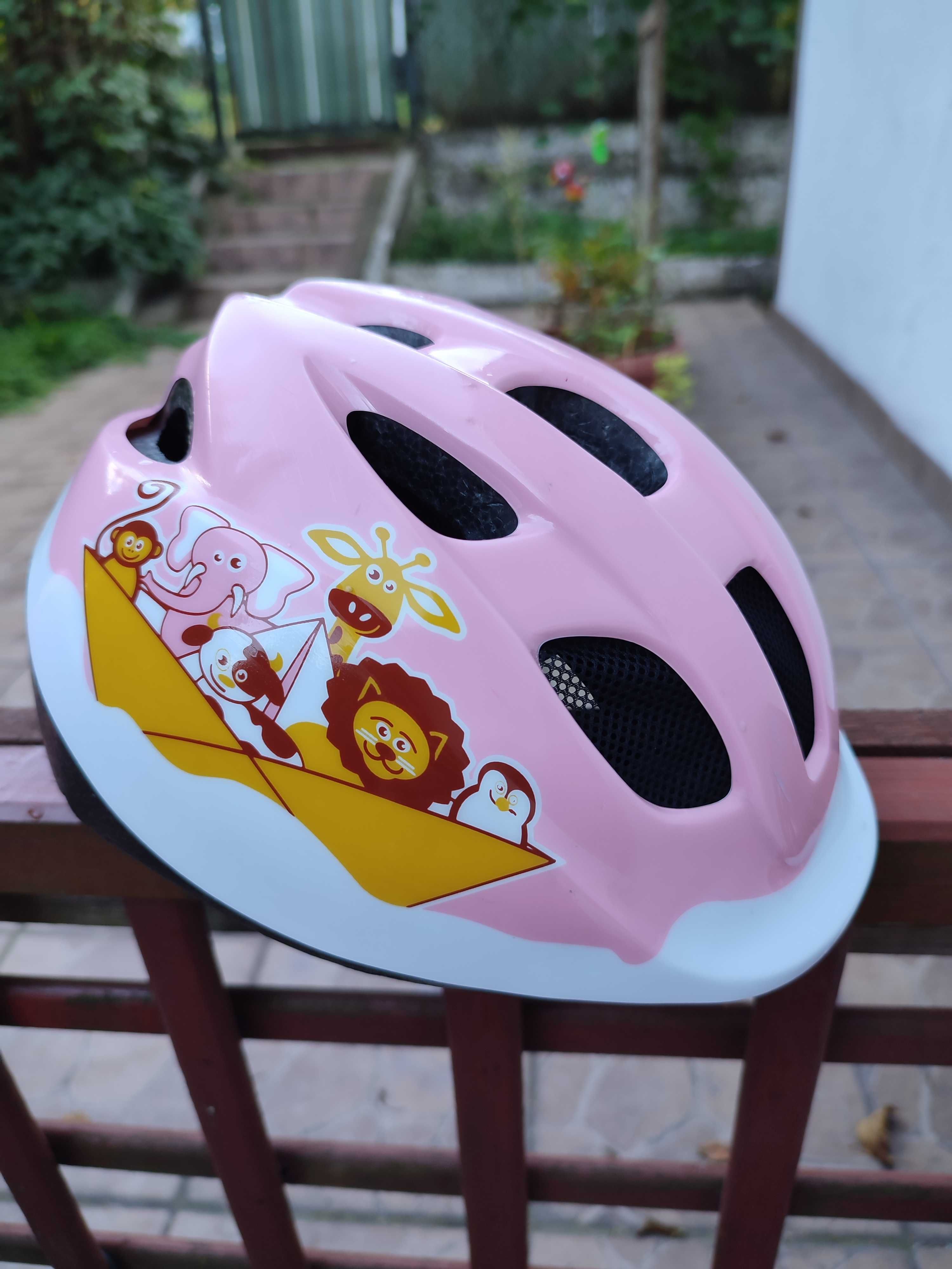 Kask dla dziewczynki - rozmiar S