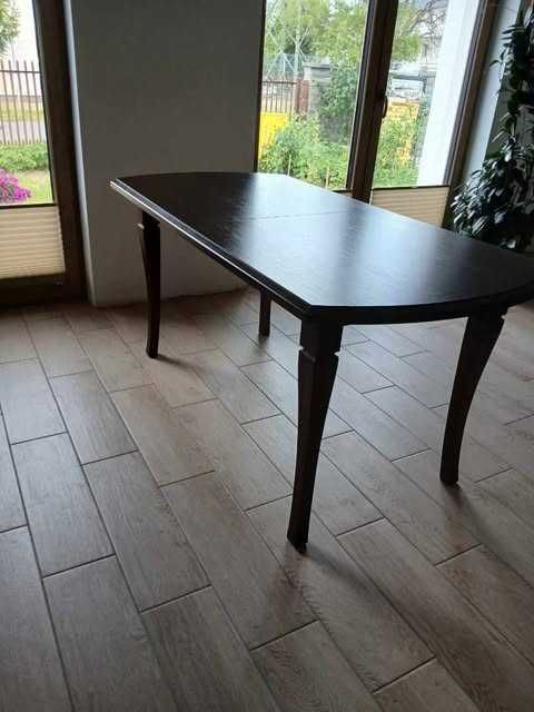 stół + 6 krzeseł, stan idealny