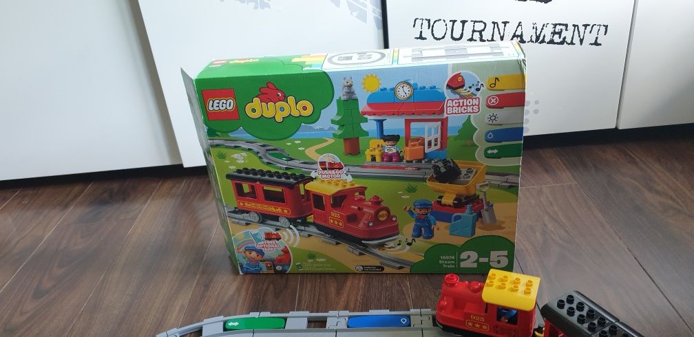 Pociąg parowy LEGO Duplo 10874