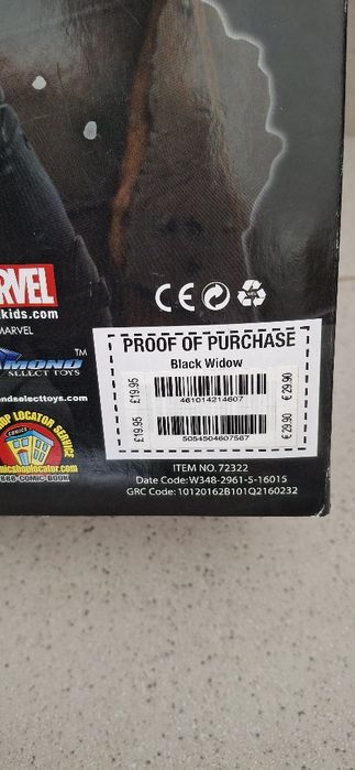 Brinquedo novo Marvel