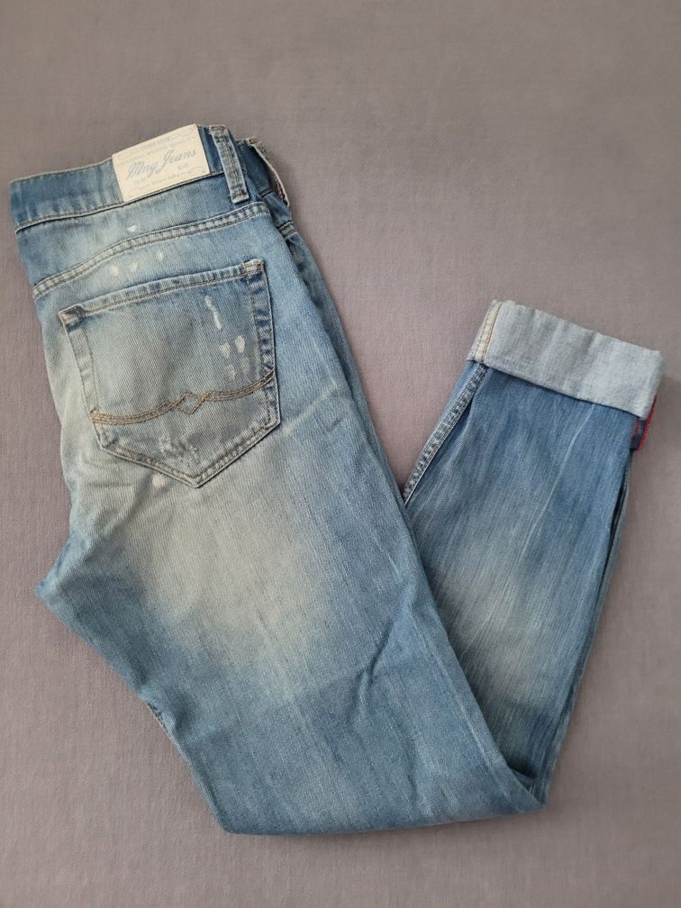 Jeansy denim typu boyfriend, Mango r. 36