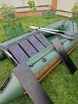 Kolibri KM-280 надувна моторна лодка темно-зелена
