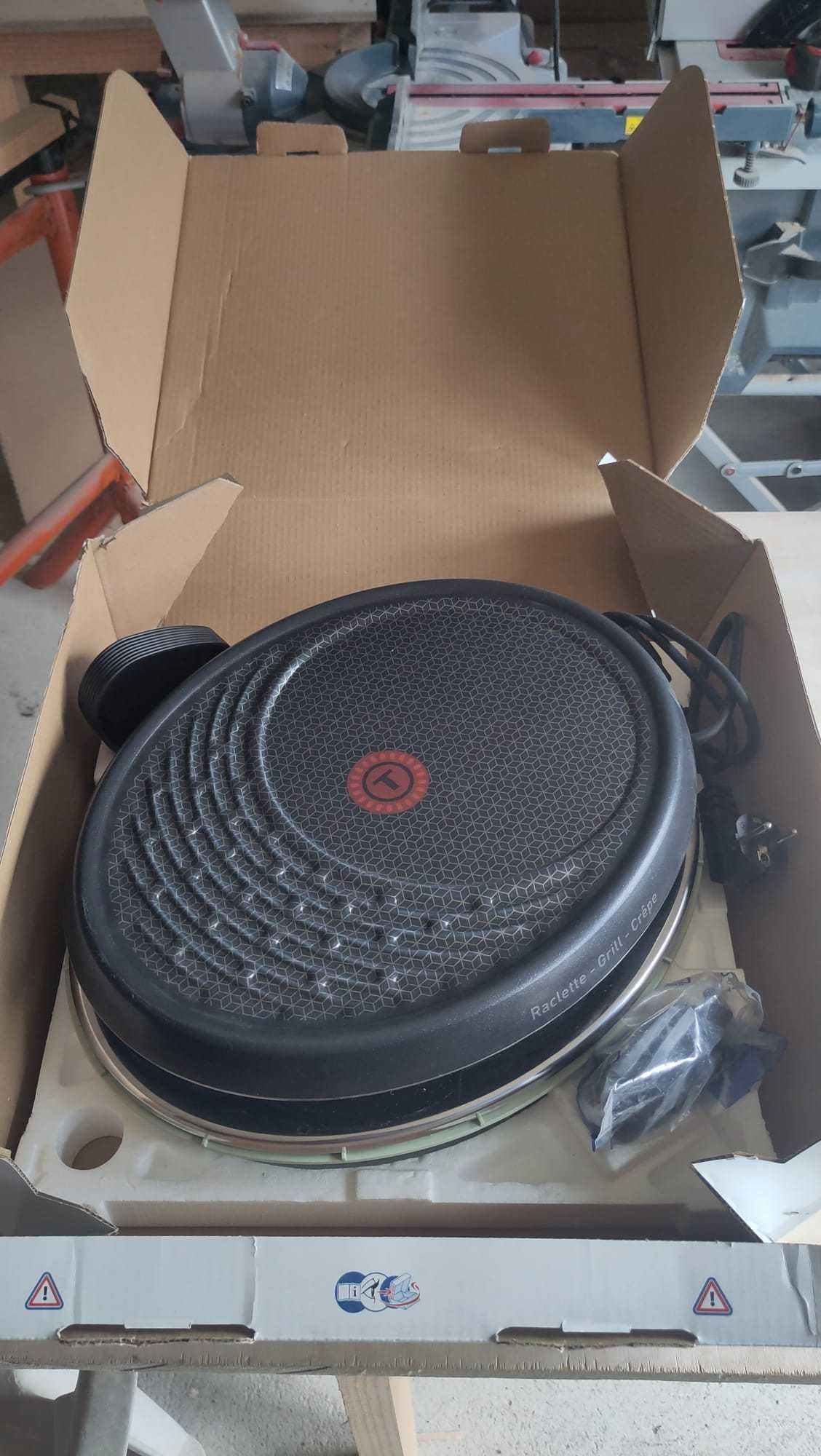 Grelhador Raclette Crepes Tefal 8 pessoas