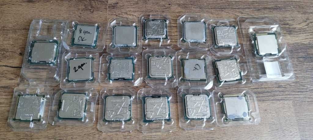 Sprzedam używane procesory Intel i AMD laptop-pecet 180 PLN za całość