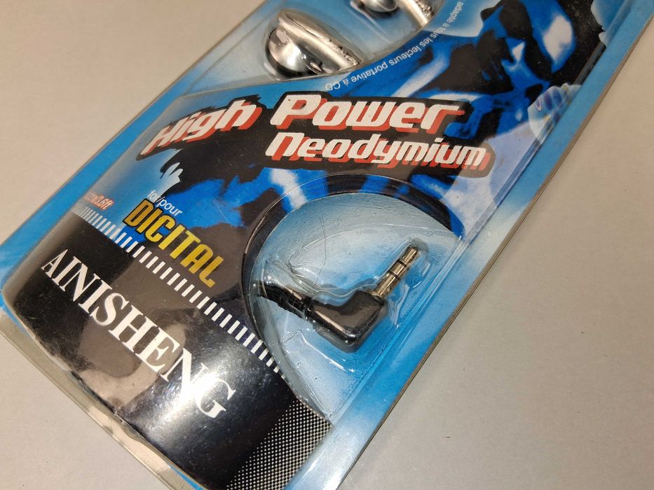 N223 Słuchawki Douszne ANS-152 AINISHENG High Power Neodymium