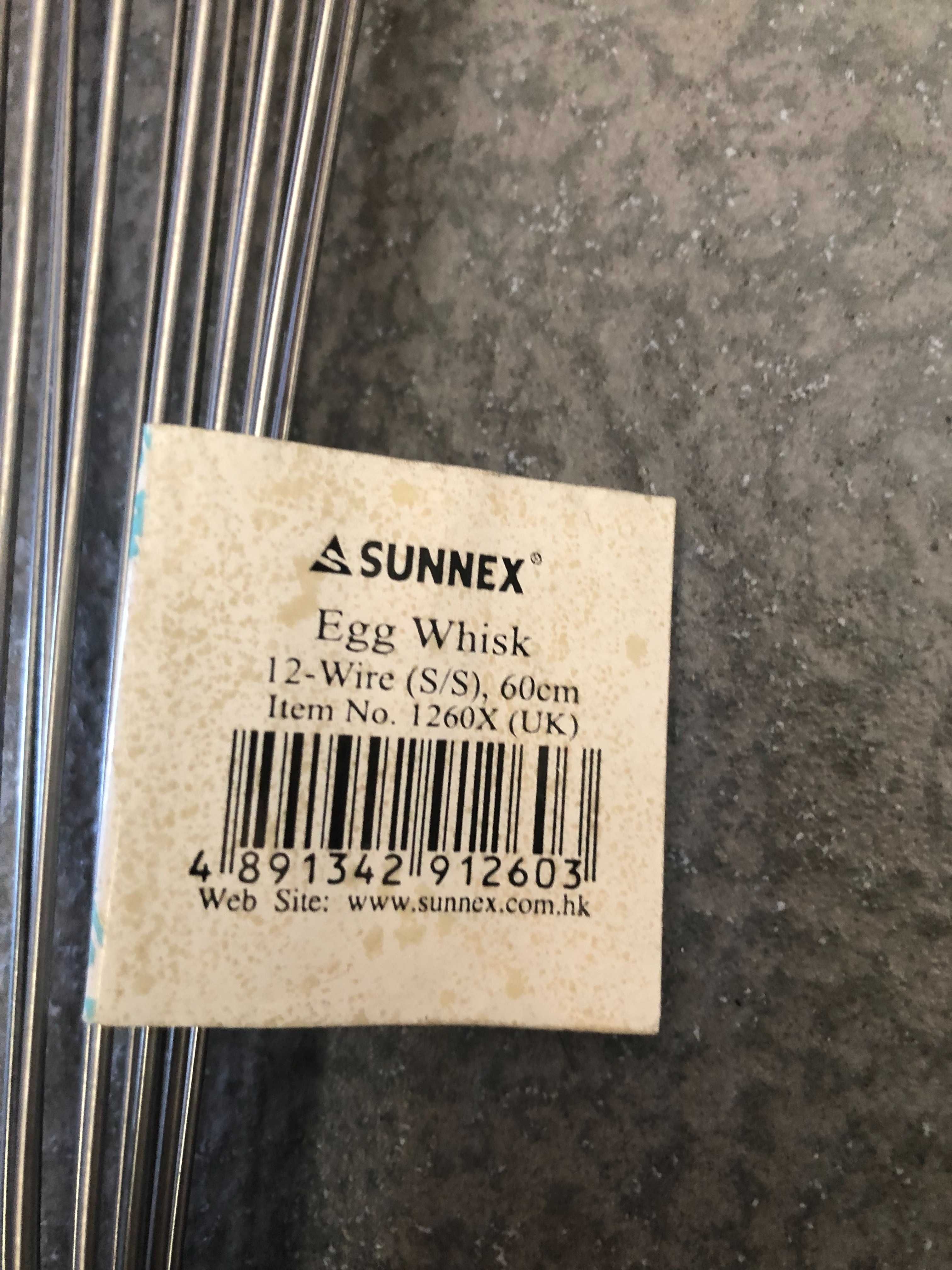 Vara de bater ovos Sunnex nova