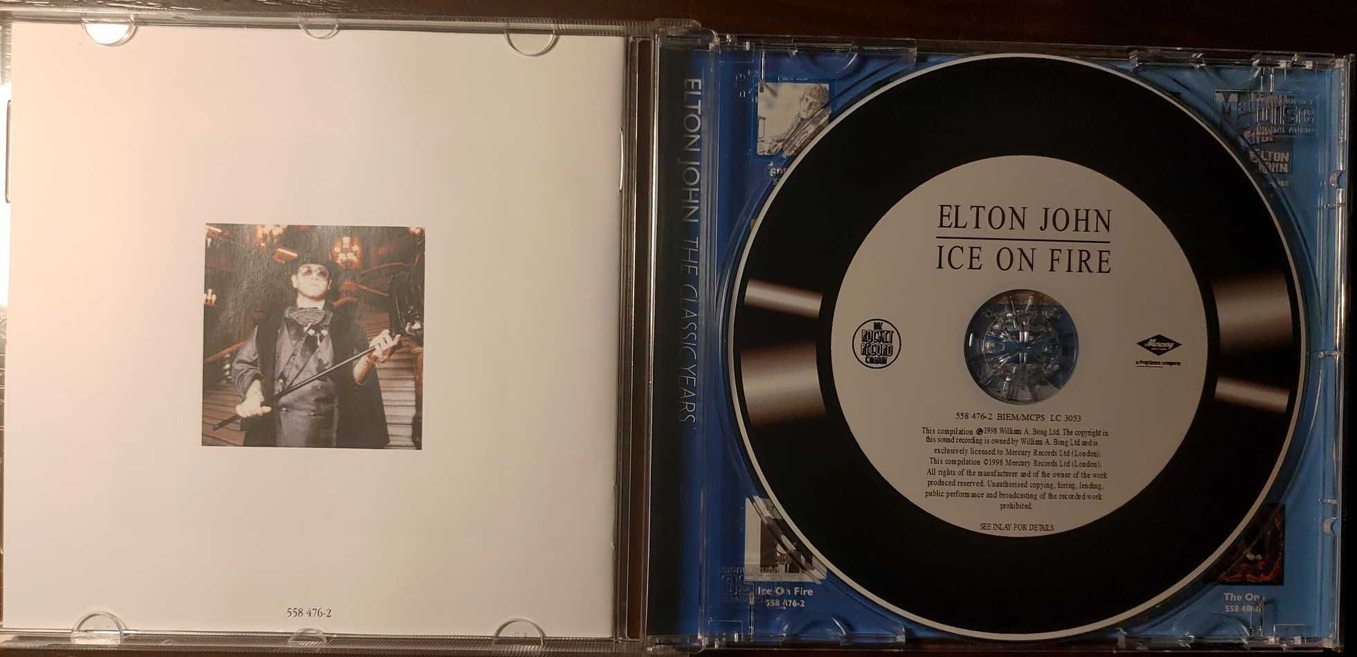 Elton John Ice on fire z utworami bonusowymi CD