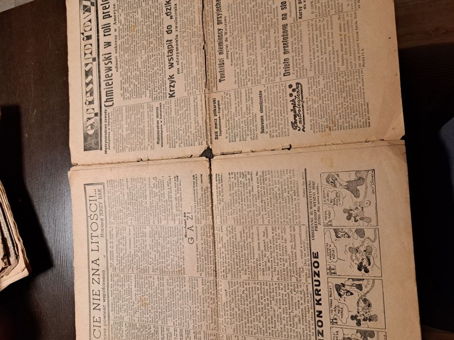 Stare gazety "expres ilustrowany " 1937 i 1939