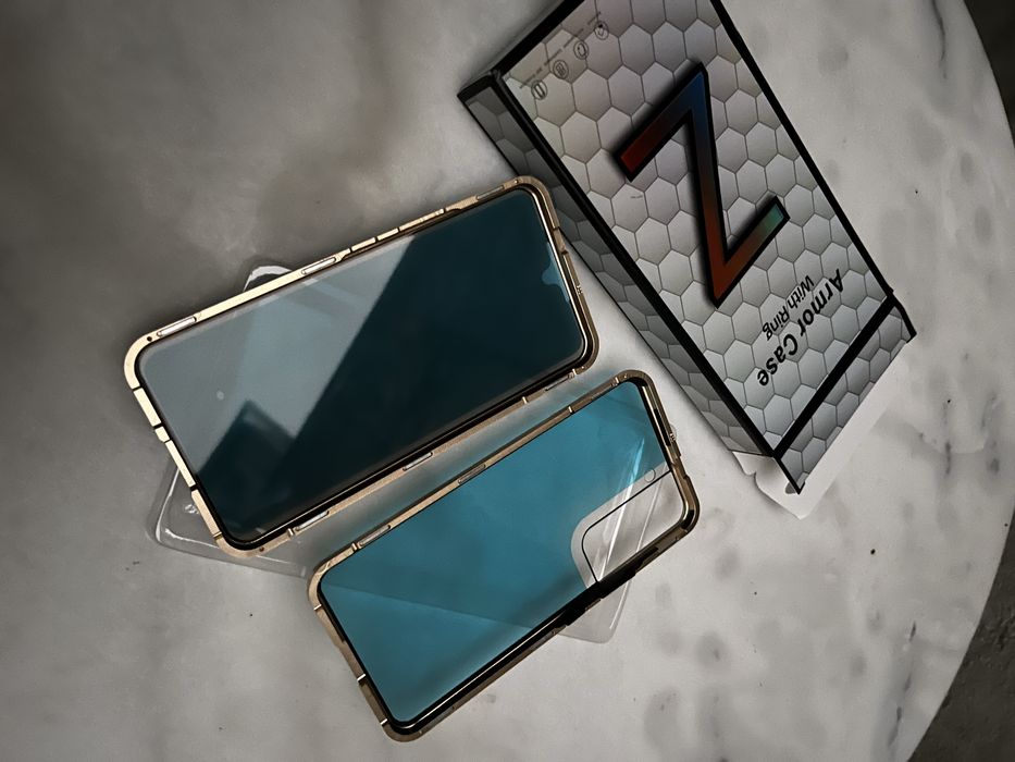 Capa Samsung S22 magnetica nova gold