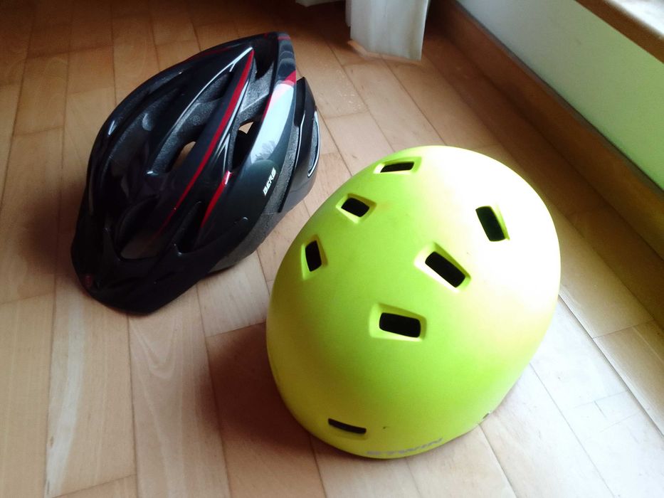 Capacete para bicicleta verde Lima tamanho S/M/L