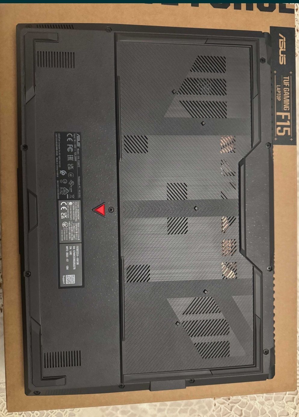 Новий Asus Tuf gaming F15 Core i5-12500H