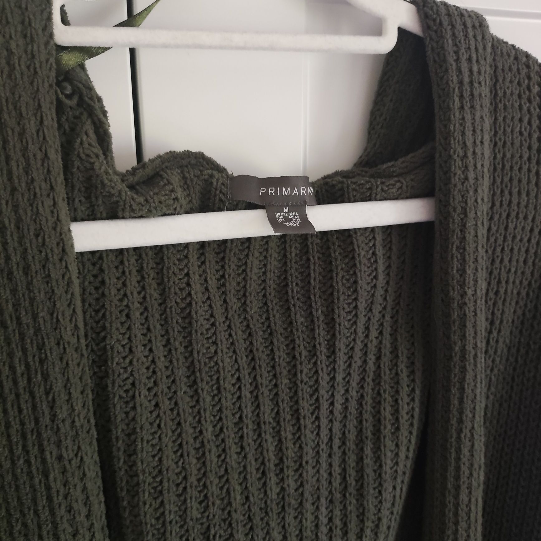 Sweter kardigan narzutka