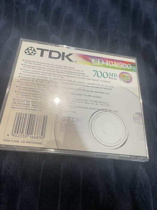Czyste plyty cd Tdk