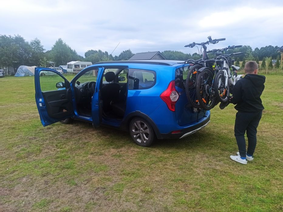 Bagażnik rowerowy na tylną klapę na 3 rowery