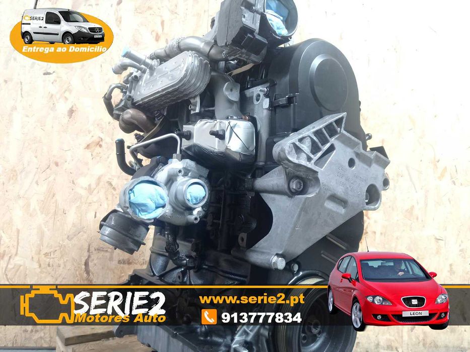 Motor Seat Leon II 1.9 TDI 105cv - BXE