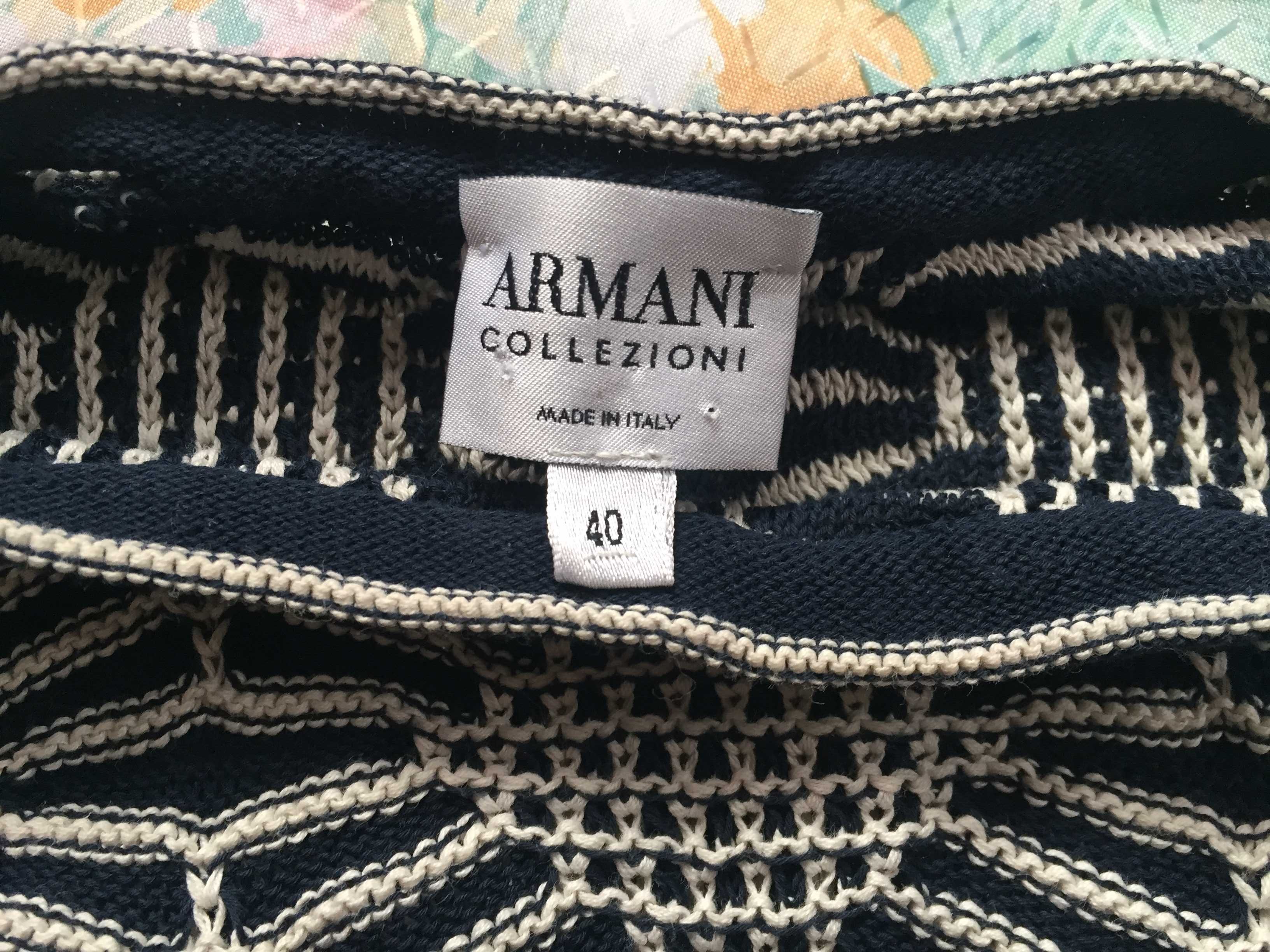 Легкий в'язаний топ Armani